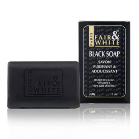 Fair & White Savon Soap Black