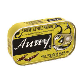 Sardine In Vegetable Oil Hot Anny