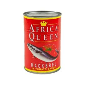 Africa Queen Mackerel Tomato Sauce 425 GR