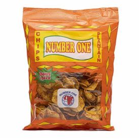 NUMBER ONE-Plantain Chips Sweet & Spice
