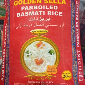 President parboiled basmati rice 20kg